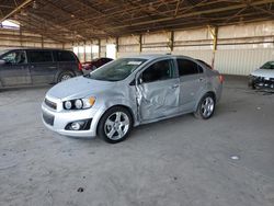Salvage cars for sale at Phoenix, AZ auction: 2015 Chevrolet Sonic LTZ