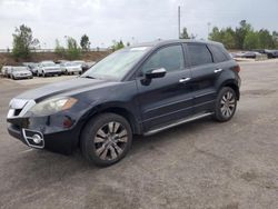 Salvage cars for sale from Copart Gaston, SC: 2011 Acura RDX