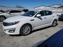 Salvage cars for sale from Copart Albany, NY: 2015 KIA Optima LX