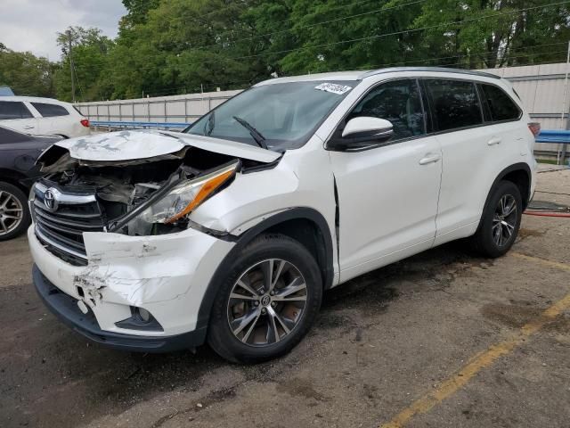 2016 Toyota Highlander XLE