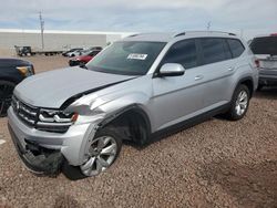 Salvage cars for sale from Copart Phoenix, AZ: 2018 Volkswagen Atlas SE