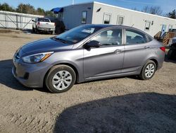 Salvage cars for sale from Copart Lyman, ME: 2016 Hyundai Accent SE