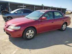 Salvage cars for sale at Fresno, CA auction: 2002 Honda Accord EX