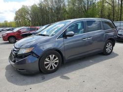 Salvage cars for sale from Copart Glassboro, NJ: 2015 Honda Odyssey EXL