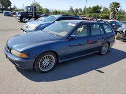 Salvage cars for sale from Copart San Martin, CA: 2000 BMW 540 IT Automatic