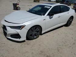 Salvage cars for sale at Hampton, VA auction: 2023 Acura TLX Tech A