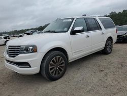 Lincoln Navigator salvage cars for sale: 2016 Lincoln Navigator L Select