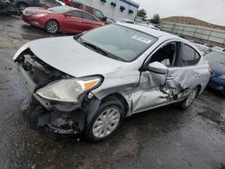 Salvage cars for sale from Copart Albuquerque, NM: 2016 Nissan Versa S