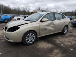 Salvage cars for sale at Marlboro, NY auction: 2010 Hyundai Elantra Blue