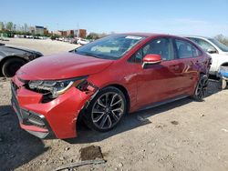 Salvage cars for sale from Copart Columbus, OH: 2020 Toyota Corolla SE