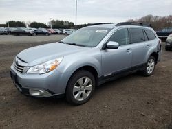 Salvage cars for sale from Copart East Granby, CT: 2012 Subaru Outback 2.5I Premium