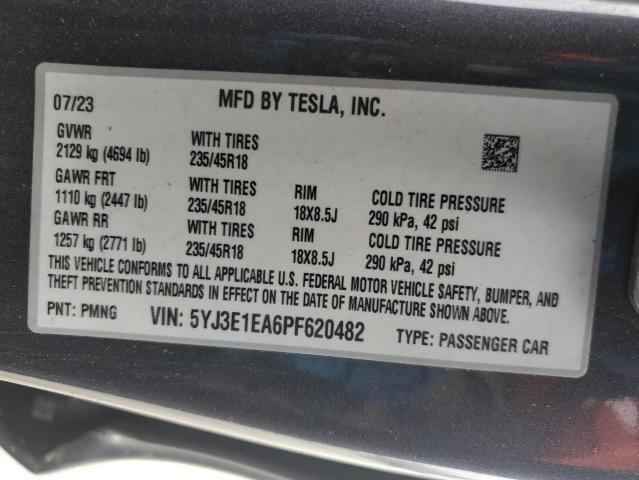 2023 Tesla Model 3