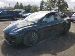 Salvage cars for sale at Denver, CO auction: 2023 Tesla Model Y