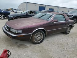 Vehiculos salvage en venta de Copart Haslet, TX: 1989 Chrysler TC BY Maserati