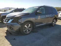 Salvage cars for sale at Las Vegas, NV auction: 2014 Nissan Pathfinder SV Hybrid