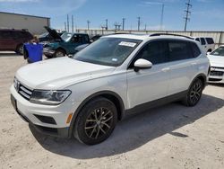 Volkswagen salvage cars for sale: 2019 Volkswagen Tiguan SE