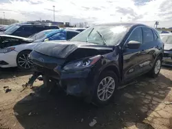 Salvage cars for sale from Copart Woodhaven, MI: 2022 Ford Escape SE