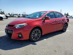 Vehiculos salvage en venta de Copart Rancho Cucamonga, CA: 2015 Toyota Corolla L