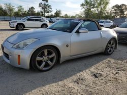 Salvage cars for sale at Hampton, VA auction: 2008 Nissan 350Z Roadster