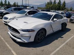 Salvage cars for sale from Copart Rancho Cucamonga, CA: 2018 Ford Mustang
