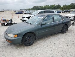 Salvage cars for sale from Copart Houston, TX: 1996 Honda Accord LX