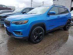 Salvage cars for sale at Chicago Heights, IL auction: 2021 Jeep Cherokee Latitude Plus