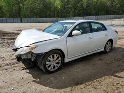 Salvage cars for sale from Copart Gainesville, GA: 2011 Toyota Avalon Base