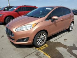 2017 Ford Fiesta Titanium en venta en Grand Prairie, TX