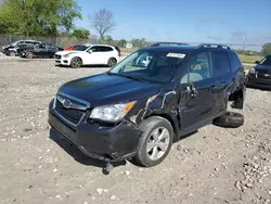 Salvage cars for sale at Cicero, IN auction: 2016 Subaru Forester 2.5I Premium
