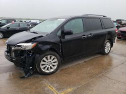 Toyota Sienna XLE salvage cars for sale: 2011 Toyota Sienna XLE