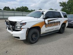 Salvage cars for sale at Shreveport, LA auction: 2018 Chevrolet Tahoe Police