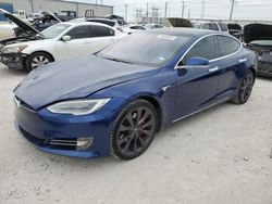 Salvage cars for sale at Haslet, TX auction: 2020 Tesla Model S