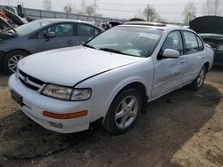 Salvage cars for sale at Elgin, IL auction: 1998 Nissan Maxima GLE