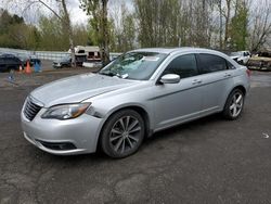 Salvage cars for sale from Copart Portland, OR: 2012 Chrysler 200 Touring