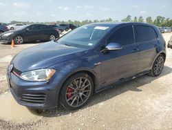 Salvage cars for sale from Copart Houston, TX: 2015 Volkswagen GTI