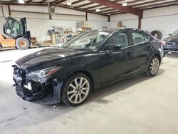 Mazda 3 Grand Touring salvage cars for sale: 2015 Mazda 3 Grand Touring