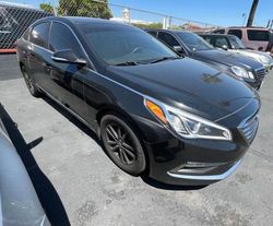 Salvage cars for sale from Copart Rancho Cucamonga, CA: 2015 Hyundai Sonata ECO