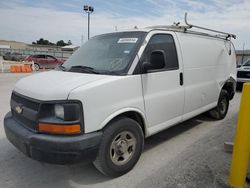 Salvage trucks for sale at Houston, TX auction: 2006 Chevrolet Express G1500