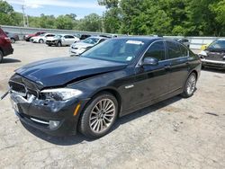 Salvage cars for sale from Copart Shreveport, LA: 2011 BMW 535 I