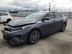Salvage cars for sale from Copart Sun Valley, CA: 2022 KIA Forte GT