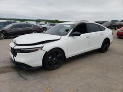 2023 Honda Accord Hybrid SPORT-L en venta en Grand Prairie, TX