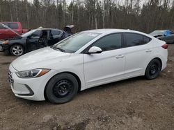 Salvage cars for sale from Copart Bowmanville, ON: 2017 Hyundai Elantra SE