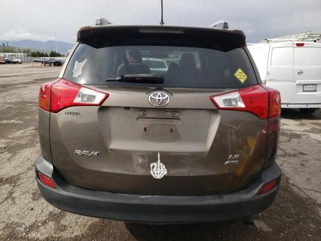 2013 Toyota Rav4 LE