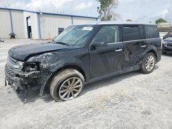 Salvage cars for sale at Tulsa, OK auction: 2015 Ford Flex Limited