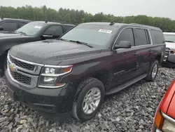 Salvage cars for sale from Copart Cartersville, GA: 2016 Chevrolet Suburban C1500 LT