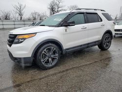 Salvage cars for sale from Copart West Mifflin, PA: 2014 Ford Explorer Sport