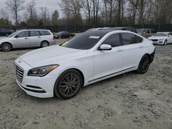 Salvage cars for sale from Copart Waldorf, MD: 2015 Hyundai Genesis 3.8L