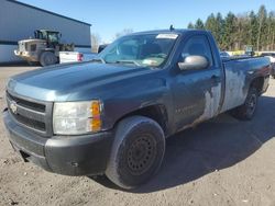 Salvage trucks for sale at Leroy, NY auction: 2008 Chevrolet Silverado C1500