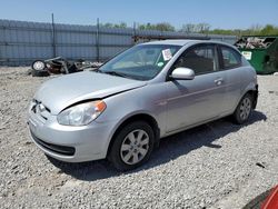 Salvage cars for sale at Louisville, KY auction: 2010 Hyundai Accent Blue