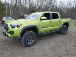 Salvage cars for sale from Copart Bowmanville, ON: 2022 Toyota Tacoma Double Cab